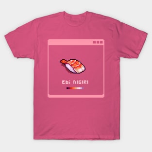 Ebi Nigiri By Kian Pixel T-Shirt